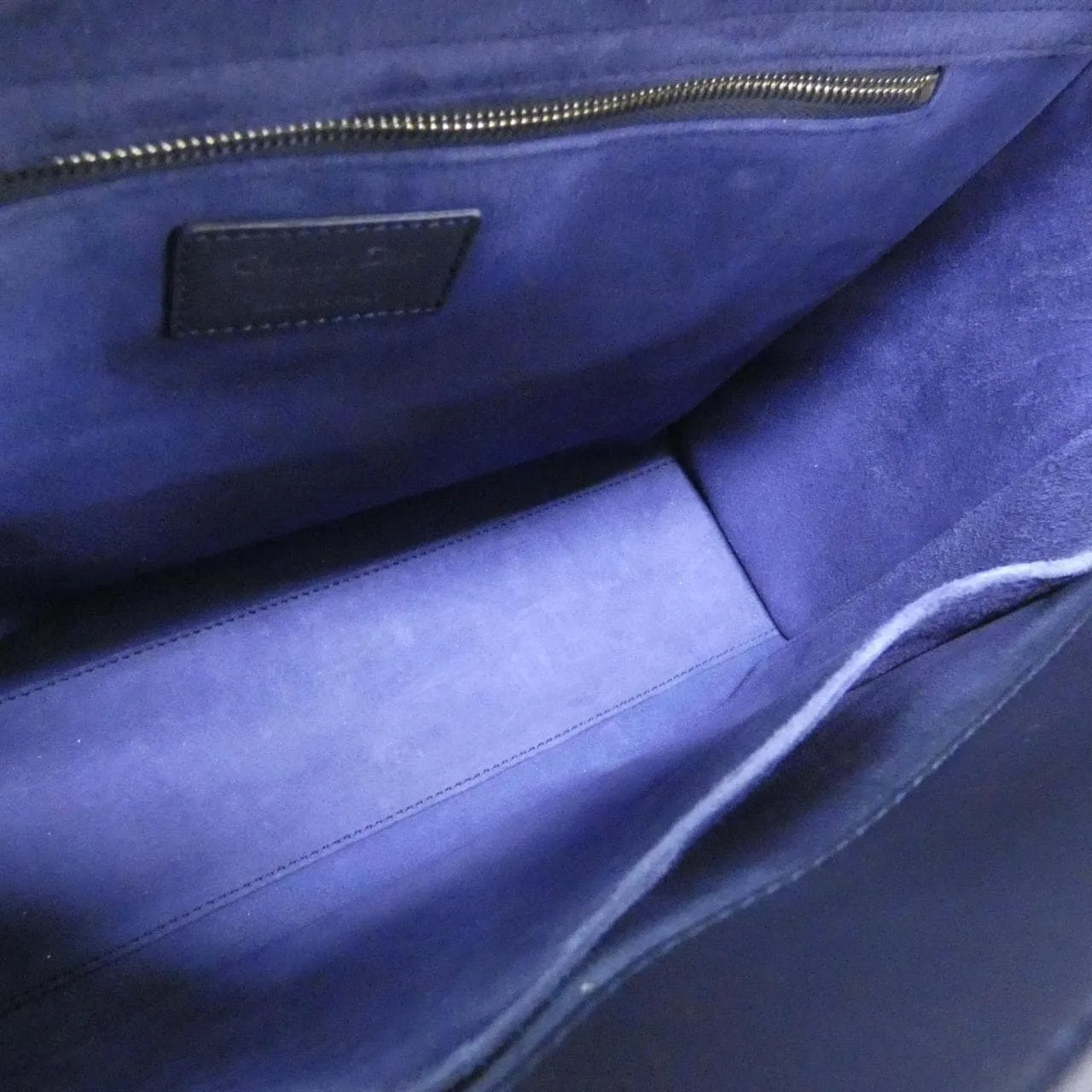 DIOR Lady Dior M0566SLOI Handbag 深藍色 中古品A - 縮圖 9