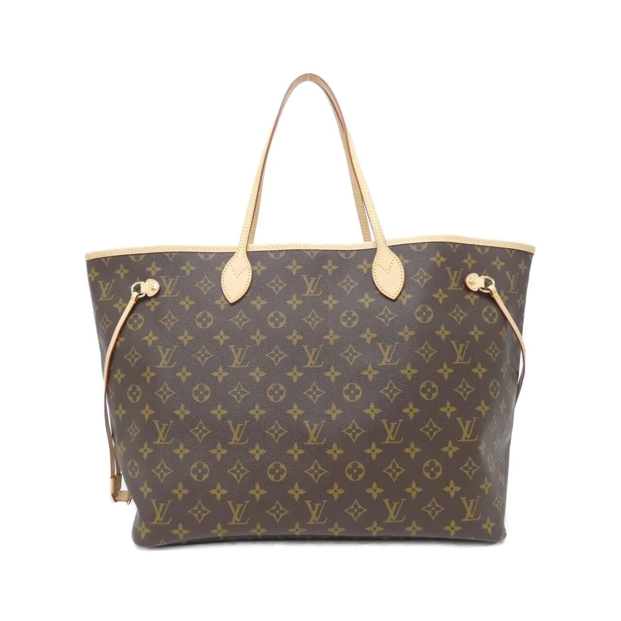 LOUIS VUITTON Neverfull M46978 Tote Monogram Black