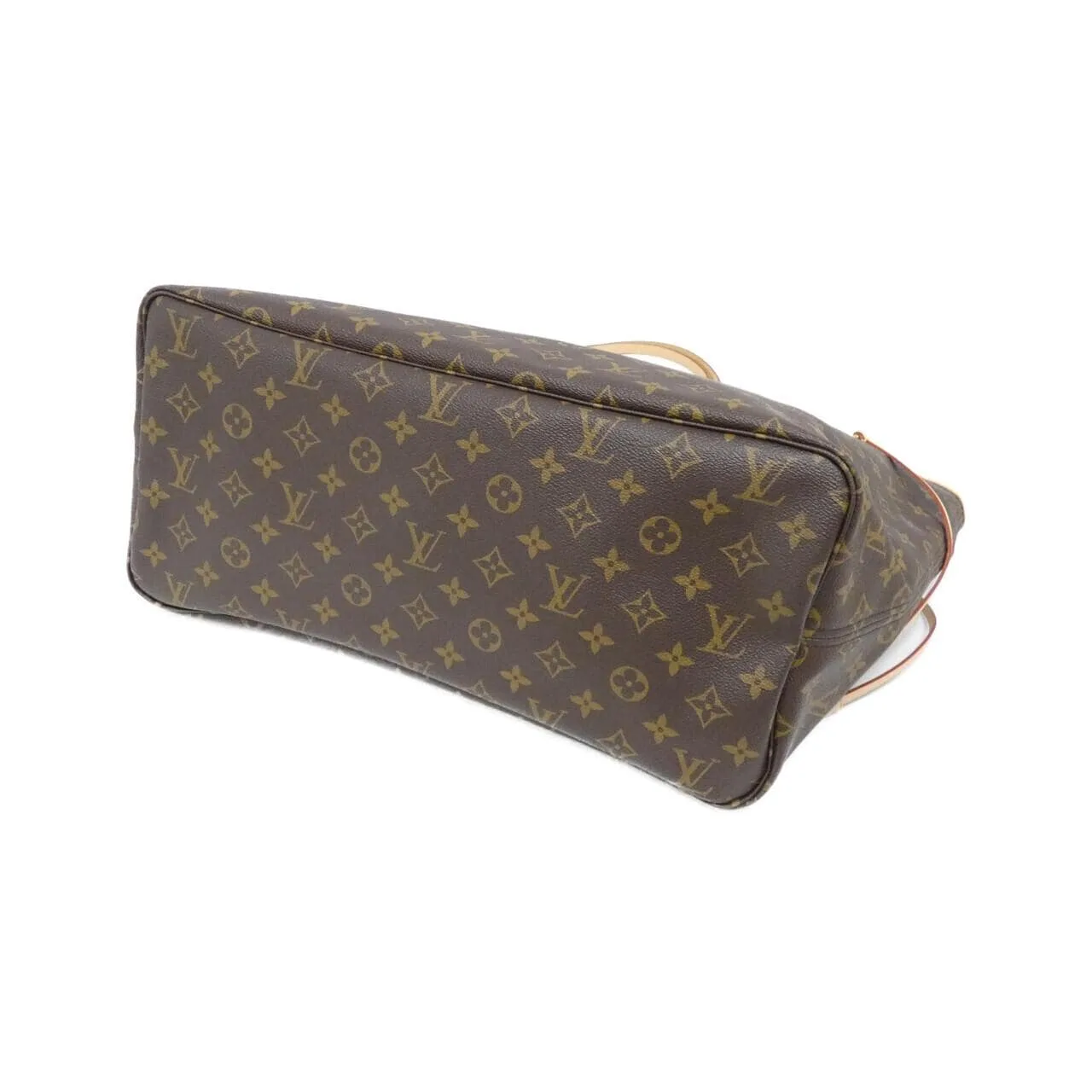 LOUIS VUITTON Neverfull M46978 Tote Monogram 黑色 Monogram 中古品A - 縮圖 2