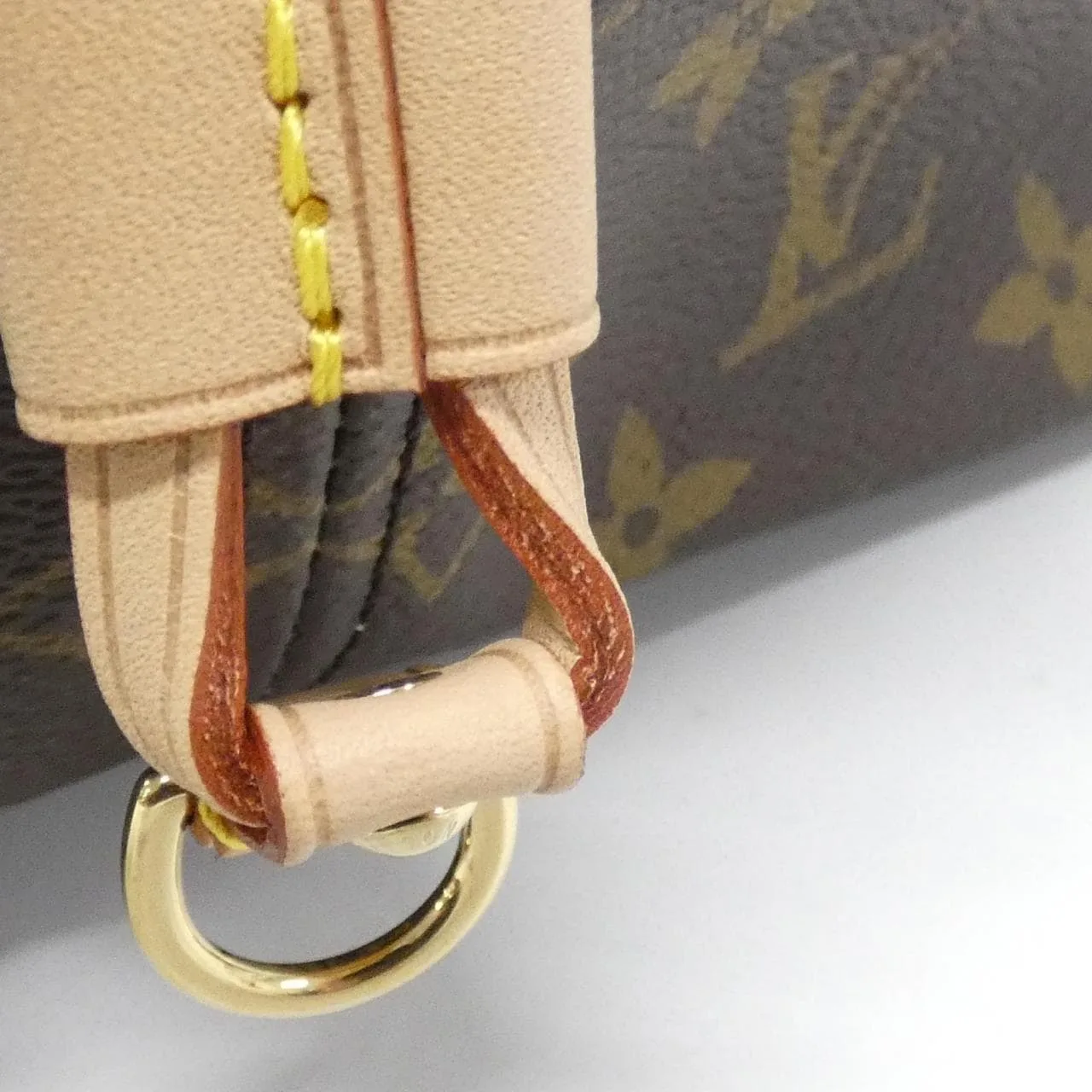 LOUIS VUITTON Neverfull M46978 Tote Monogram 黑色 Monogram 中古品A - 縮圖 3