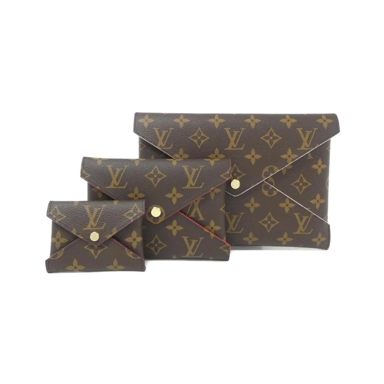 LOUIS VUITTON Pochette M62034 Pouch Monogram Black
