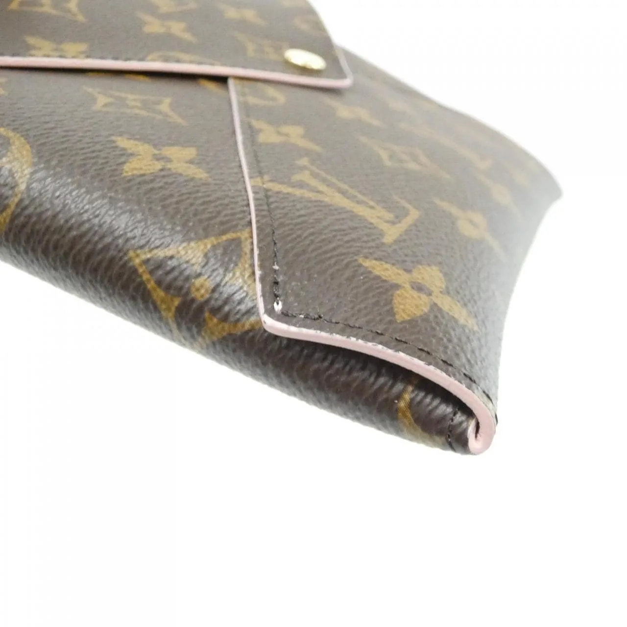 LOUIS VUITTON Pochette M62034 Pouch Monogram 黑色 Monogram 中古品A - 縮圖 5