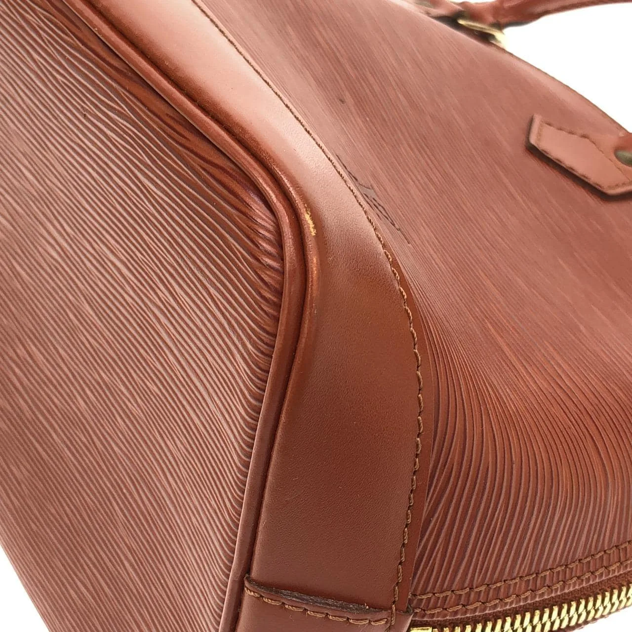 LOUIS VUITTON Alma M52143 Handbag Epi 棕色 Epi 中古品A - 縮圖 2