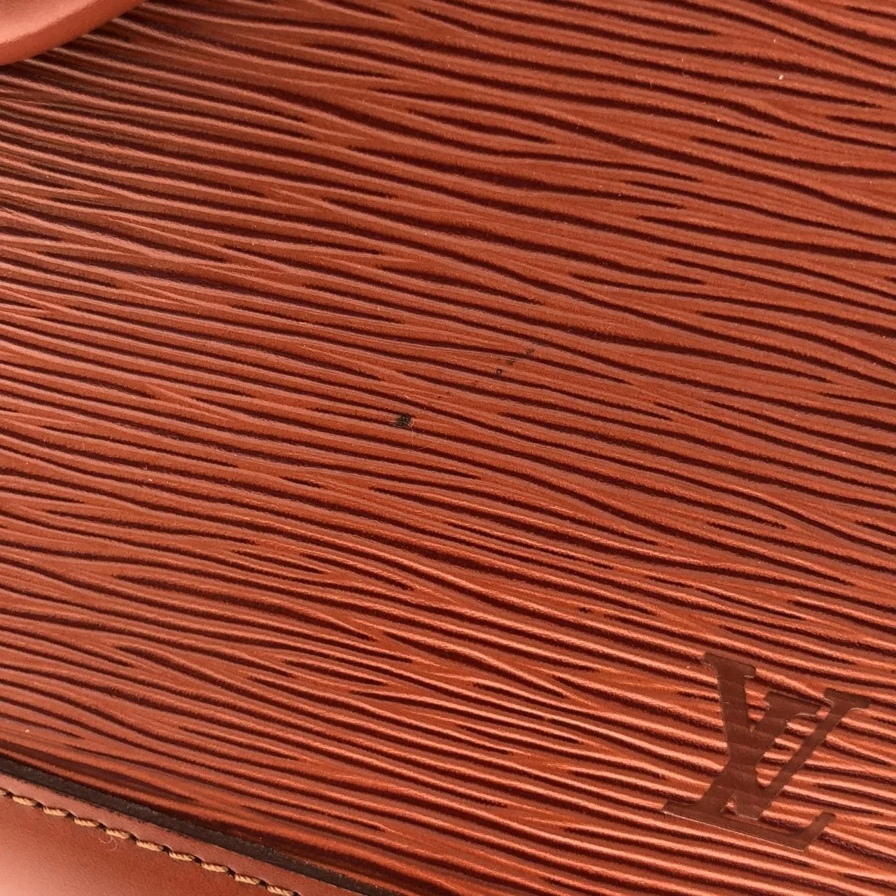 LOUIS VUITTON Alma M52143 Handbag Epi 棕色 Epi 中古品A - 縮圖 4