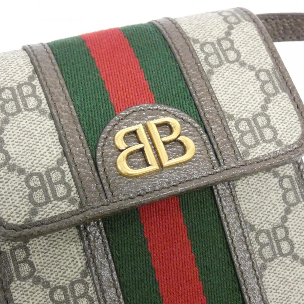 BALENCIAGA 680130 2103U Shoulder Canvas Black Canvas Rank A - Thumbnail 5