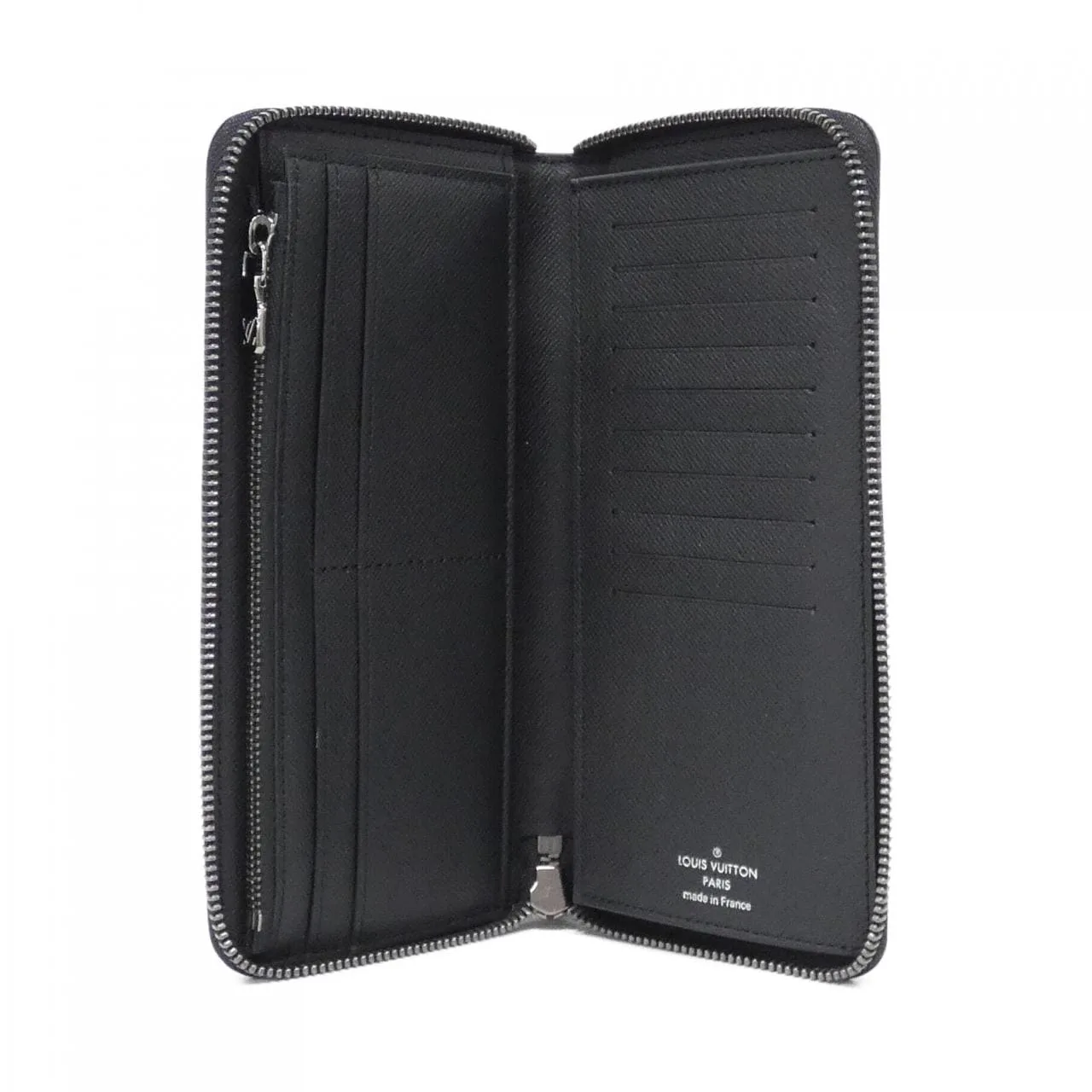 LOUIS VUITTON Eclipse M62295 Wallet Monogram 黑色 Monogram 中古品A - 縮圖 3