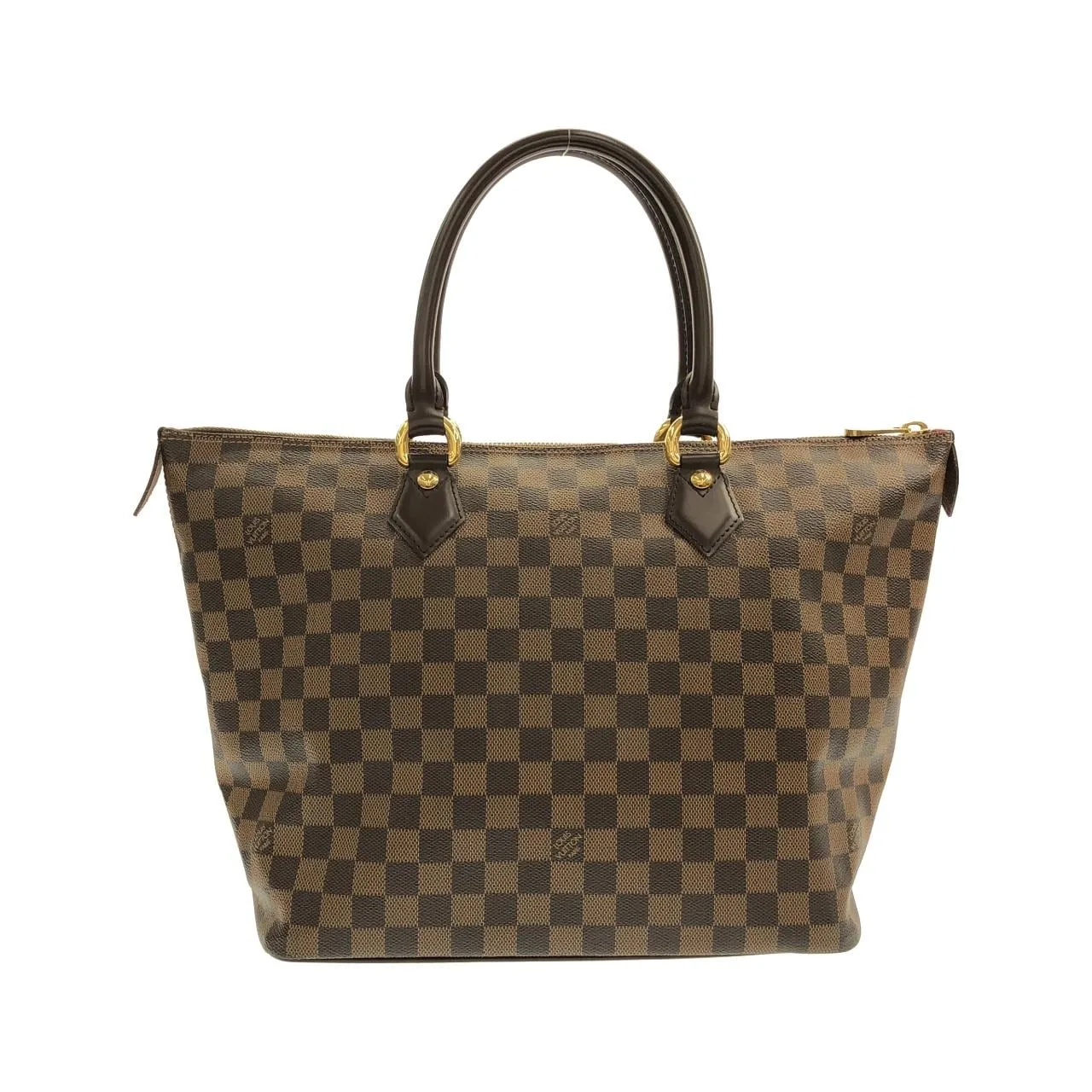LOUIS VUITTON N51182 手提包 Damier 黑色 Damier 中古品A - 縮圖 2