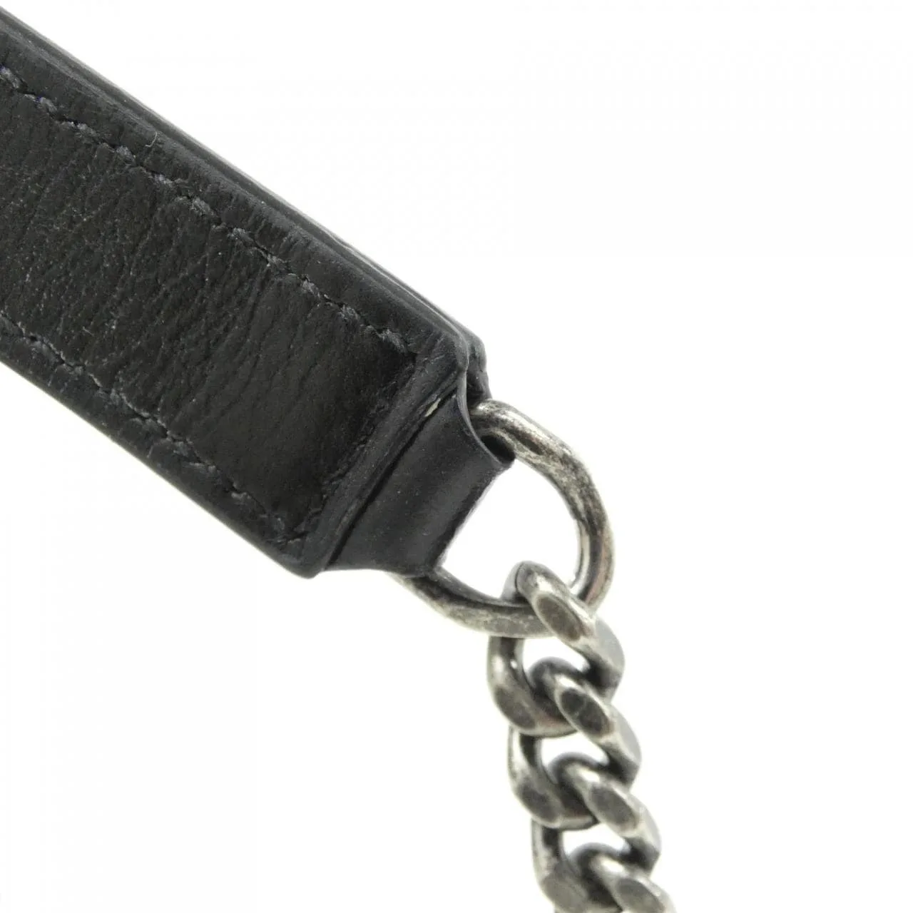 SAINT LAURENT Niki 633160 0EN04 肩背包 黑色 中古品B - 縮圖 8