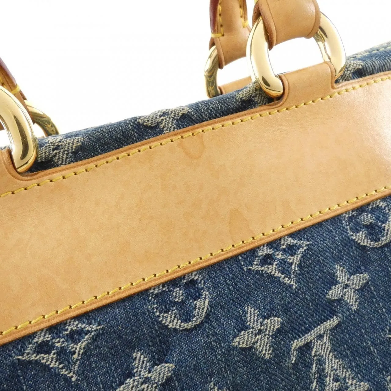 LOUIS VUITTON Speedy M95019 Boston Monogram Blue Monogram Rank B - Thumbnail 5