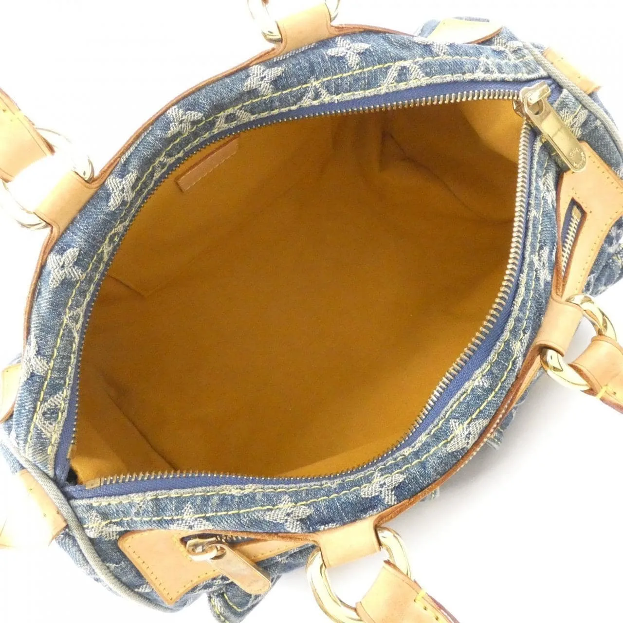 LOUIS VUITTON Speedy M95019 Boston Monogram Blue Monogram Rank B - Thumbnail 7