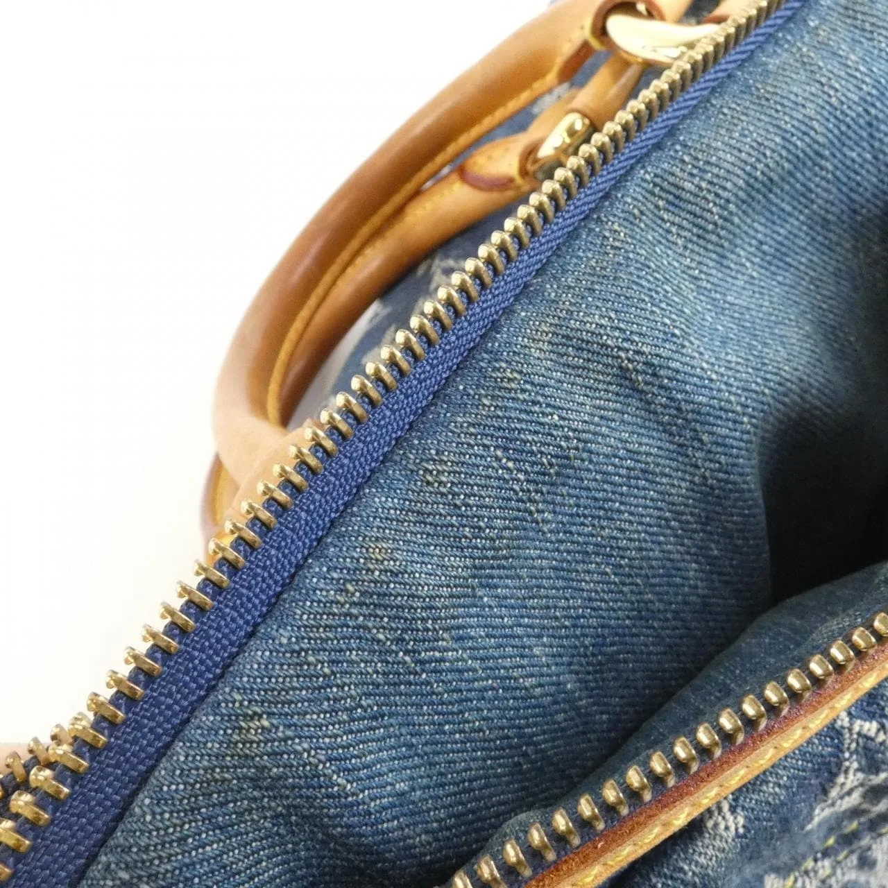 LOUIS VUITTON Speedy M95019 Boston Monogram Blue Monogram Rank B - Thumbnail 8