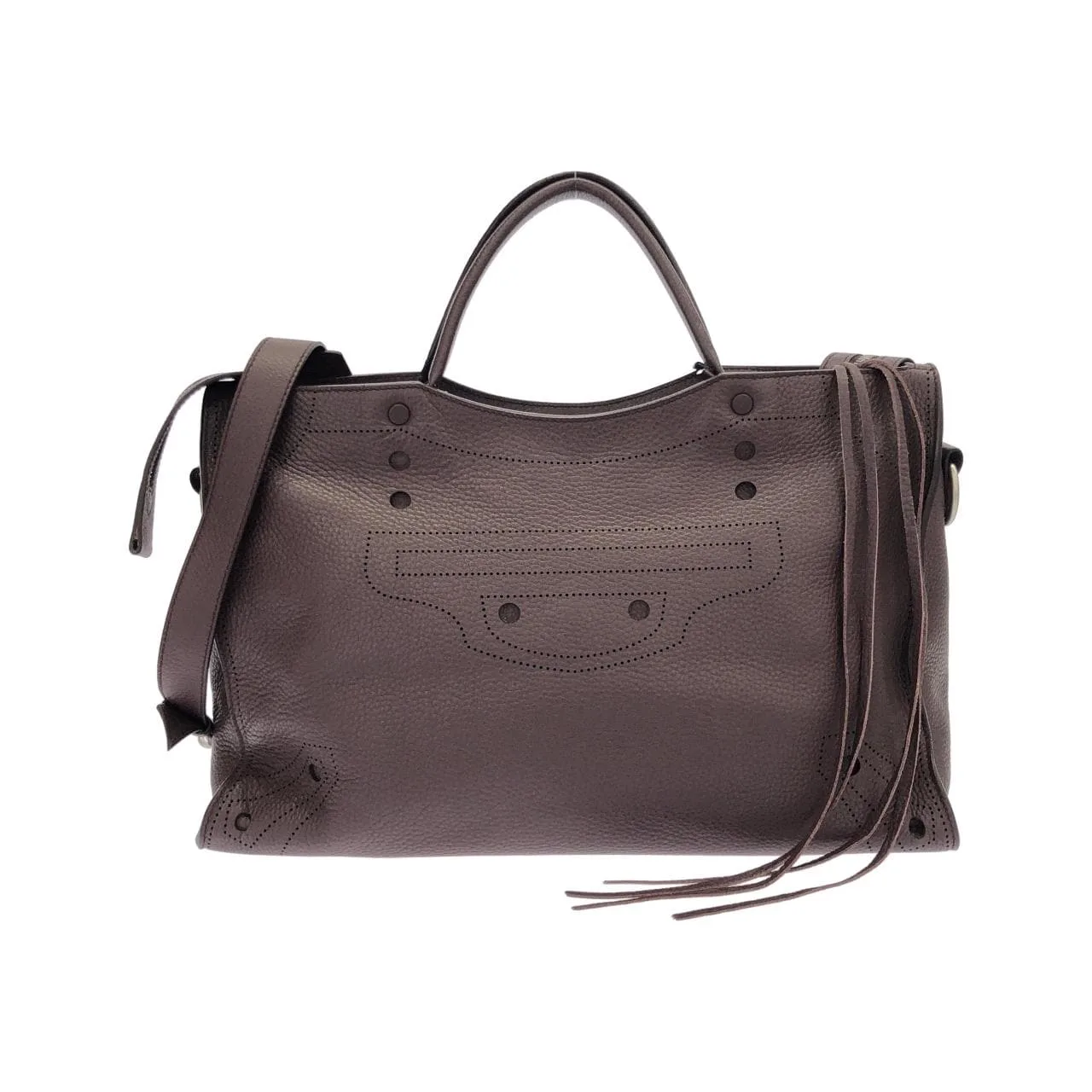 BALENCIAGA Le City 443514 DQ0IN 手提包 皮革