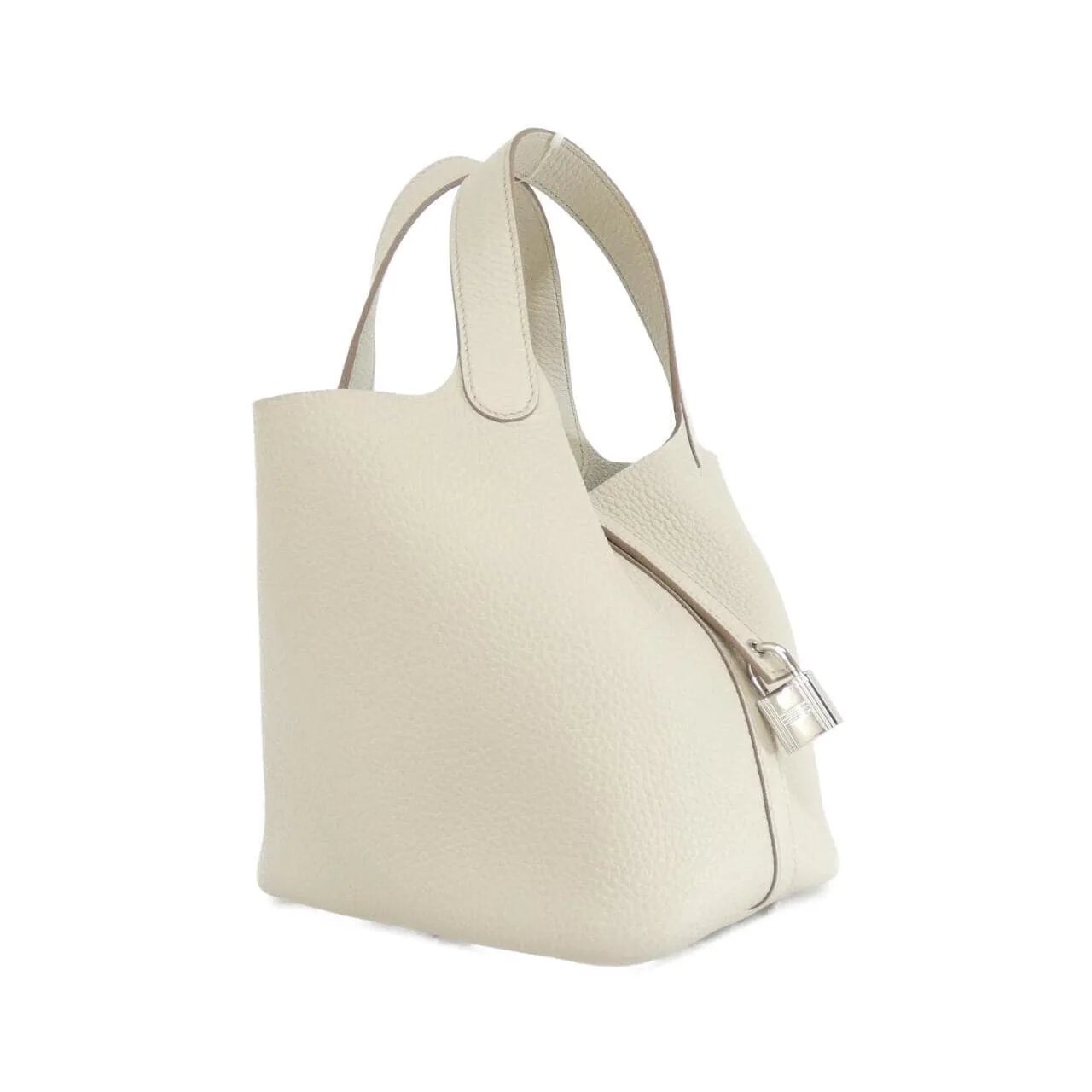 HERMES Picotin 056289CK Handbag Clemence