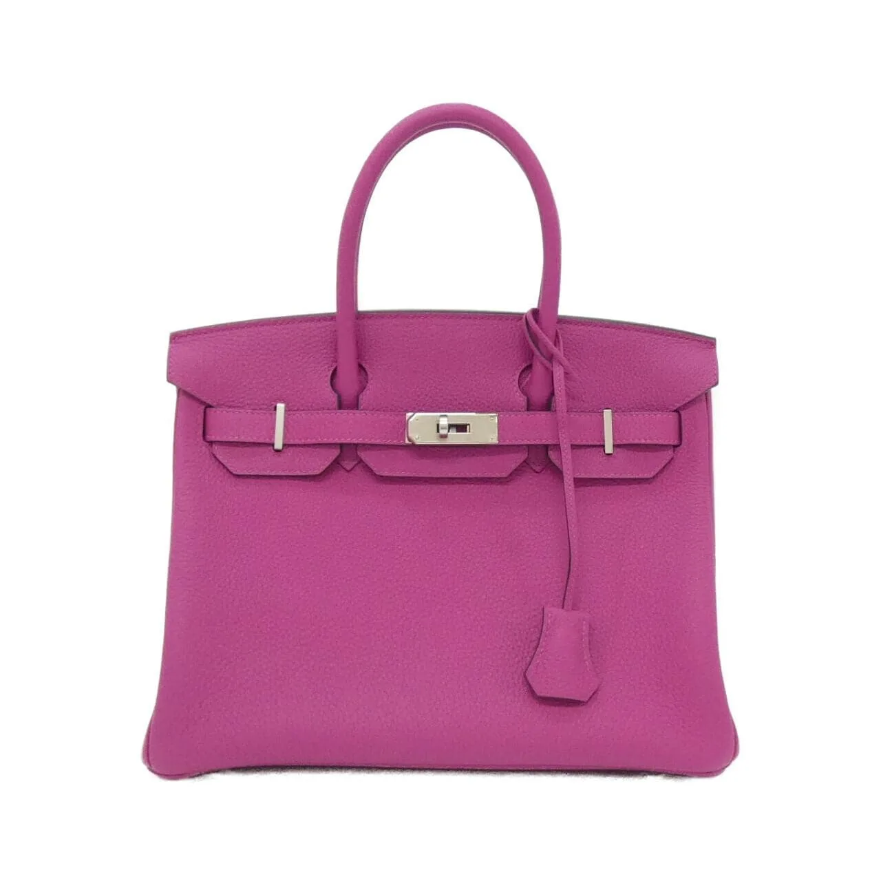 HERMES Birkin 030520CK Handbag Togo Purple