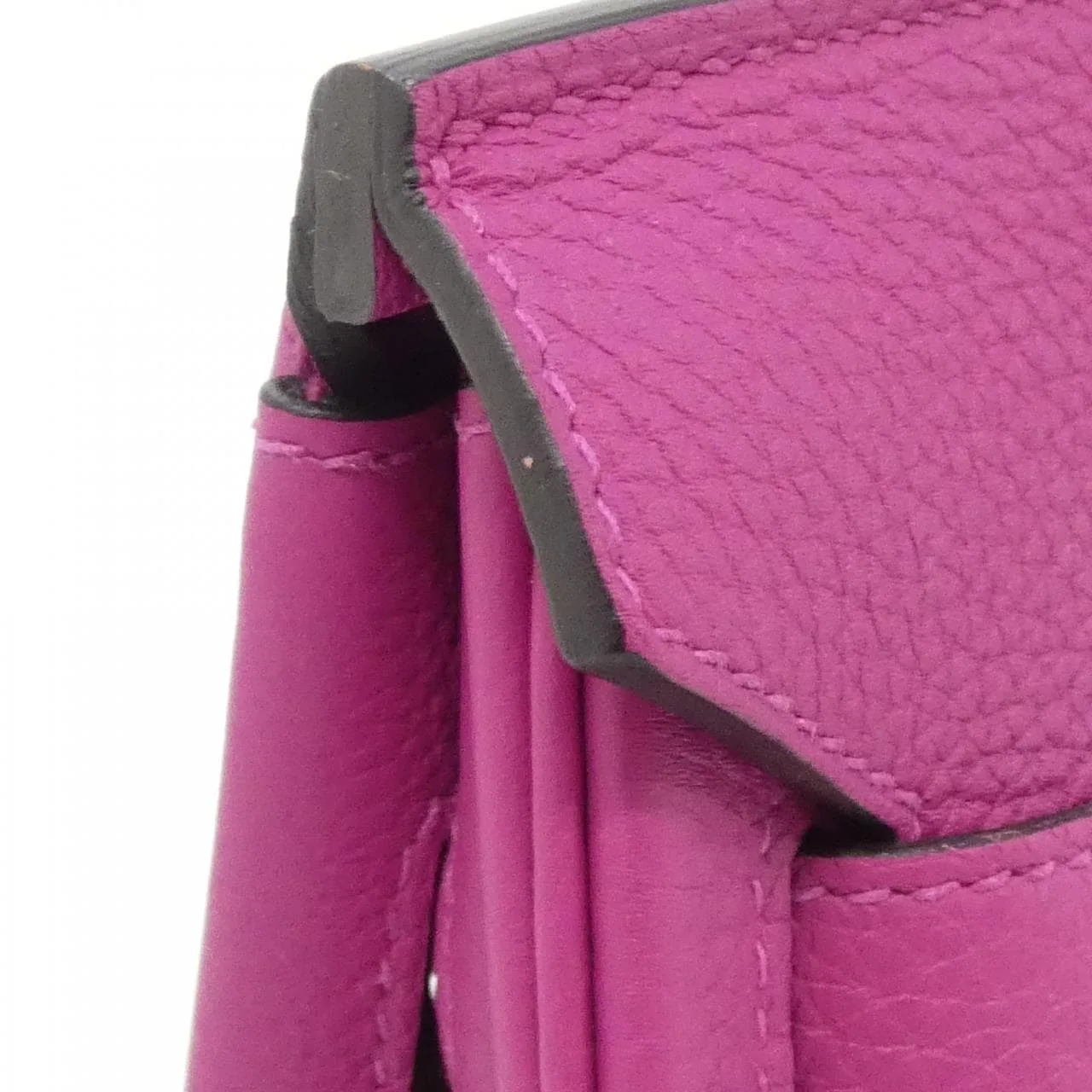 HERMES Birkin 030520CK Handbag Togo 紫色 Togo 牛皮 中古品A - 縮圖 7