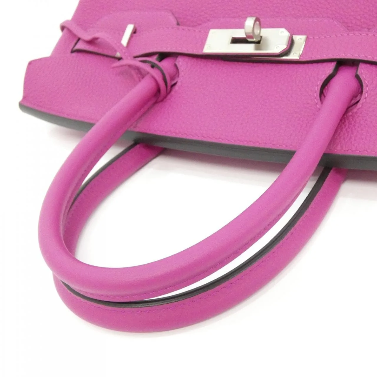 HERMES Birkin 030520CK Handbag Togo 紫色 Togo 牛皮 中古品A - 縮圖 9