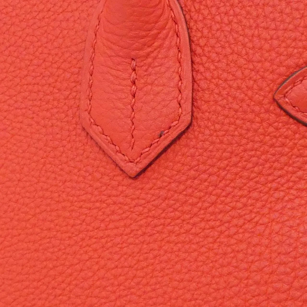 HERMES Birkin 030520CK Handbag Togo Rouge Togo Leather Rank A - Thumbnail 5
