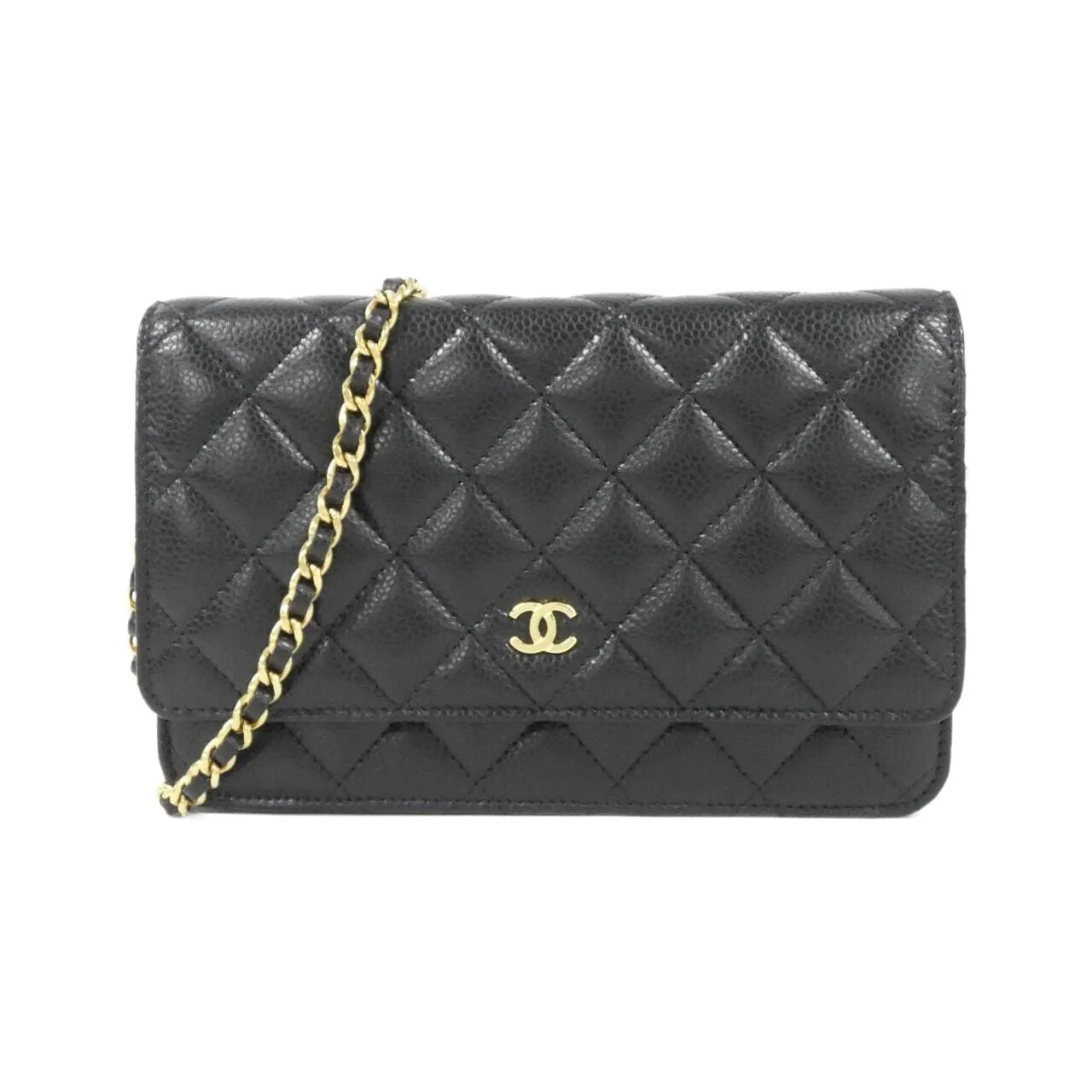 CHANEL Timeless Classic AP0250 Wallet Grained Calfskin 黑色