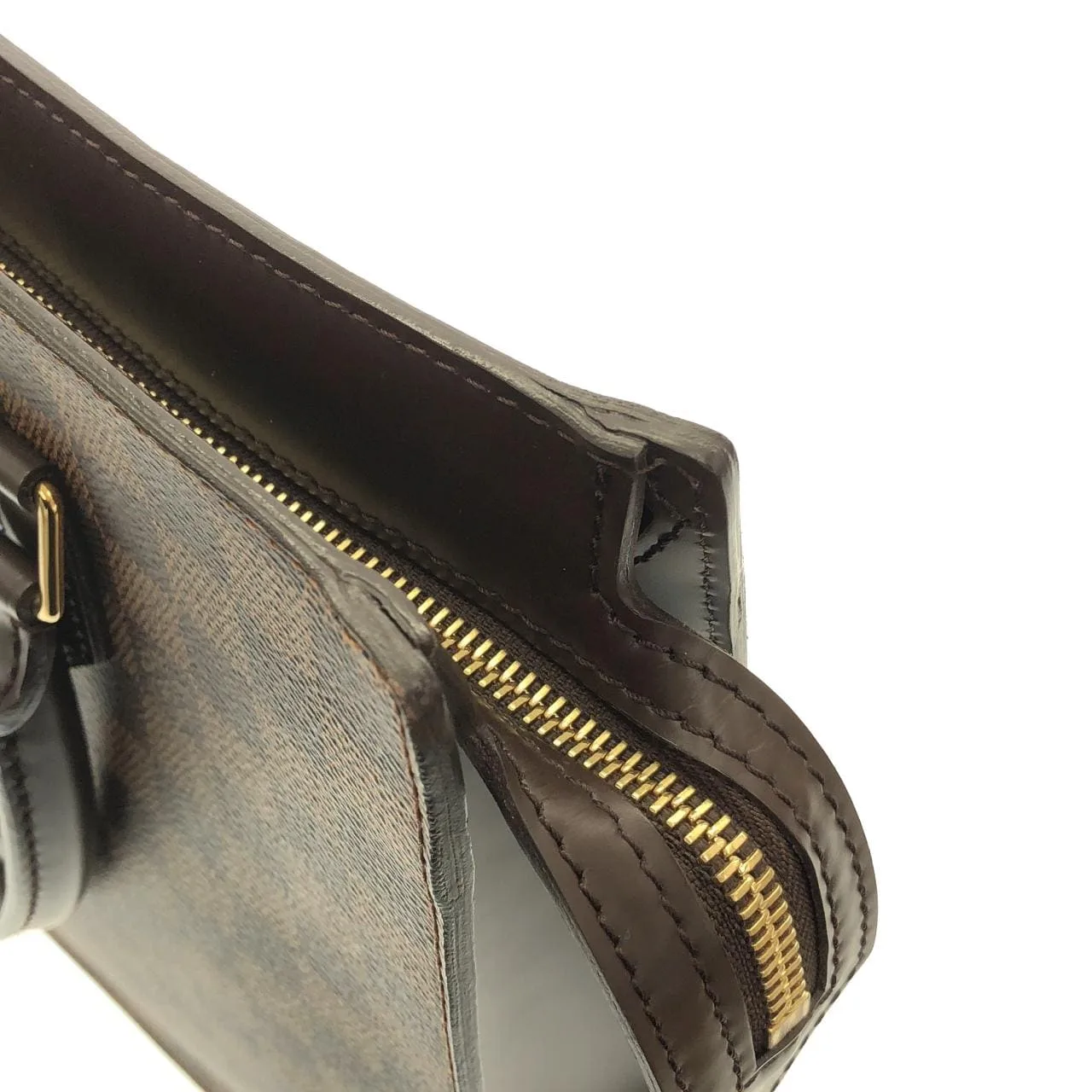 LOUIS VUITTON N51145 手提包 Damier 黑色 Damier 中古品A - 縮圖 5