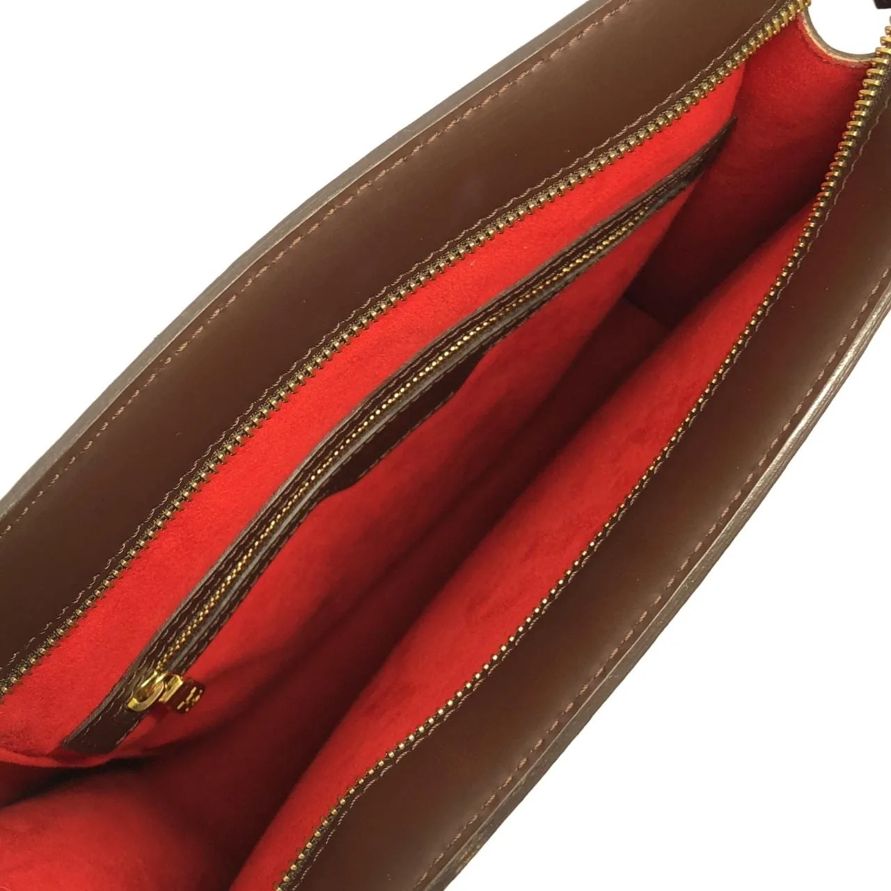 LOUIS VUITTON N51145 手提包 Damier 黑色 Damier 中古品A - 縮圖 8