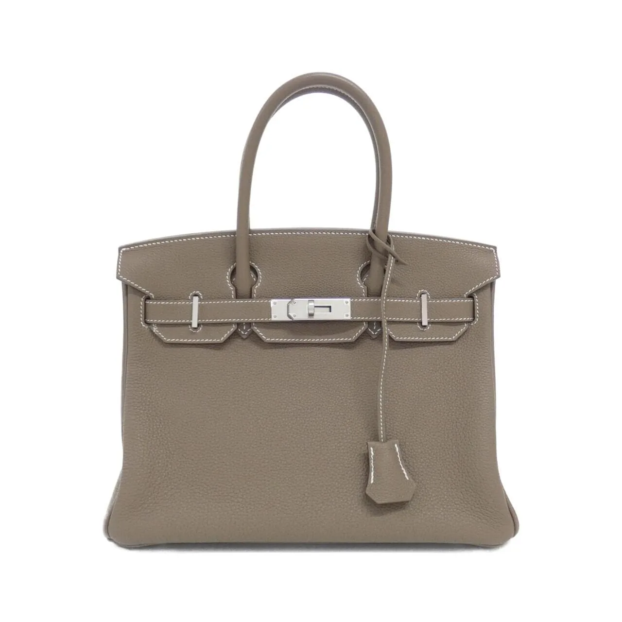 HERMES Birkin 030520CK Handbag Togo Etoupe
