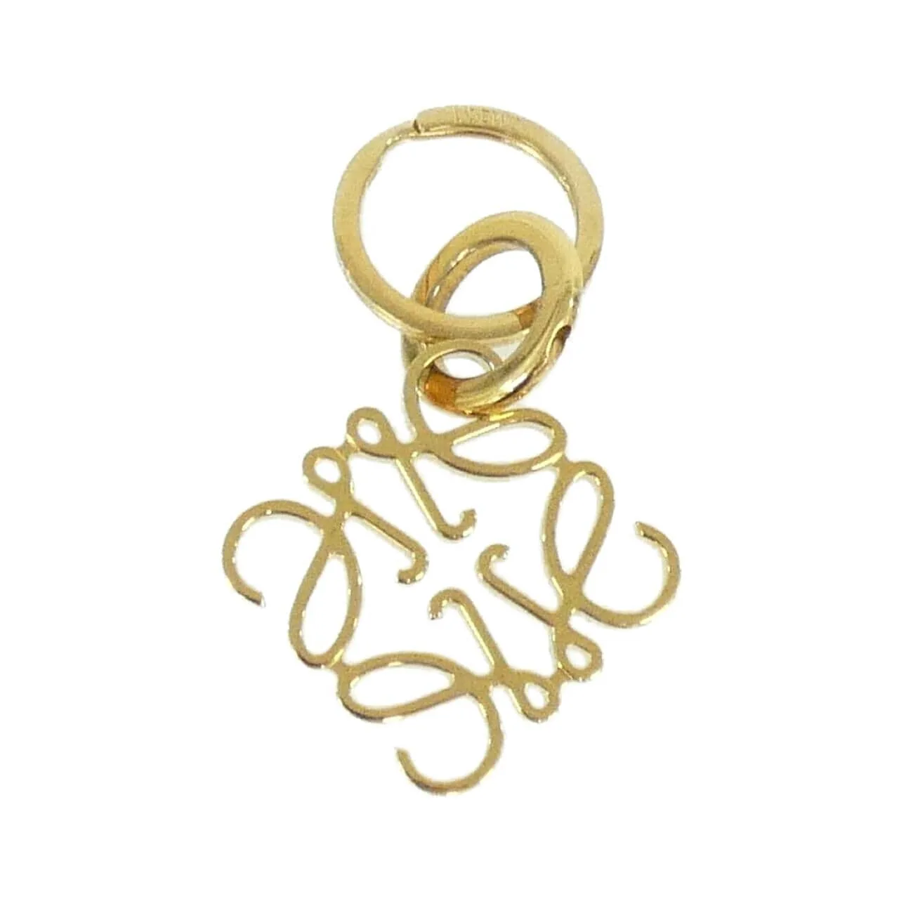 LOEWE 111 25 203 Key Case Gold