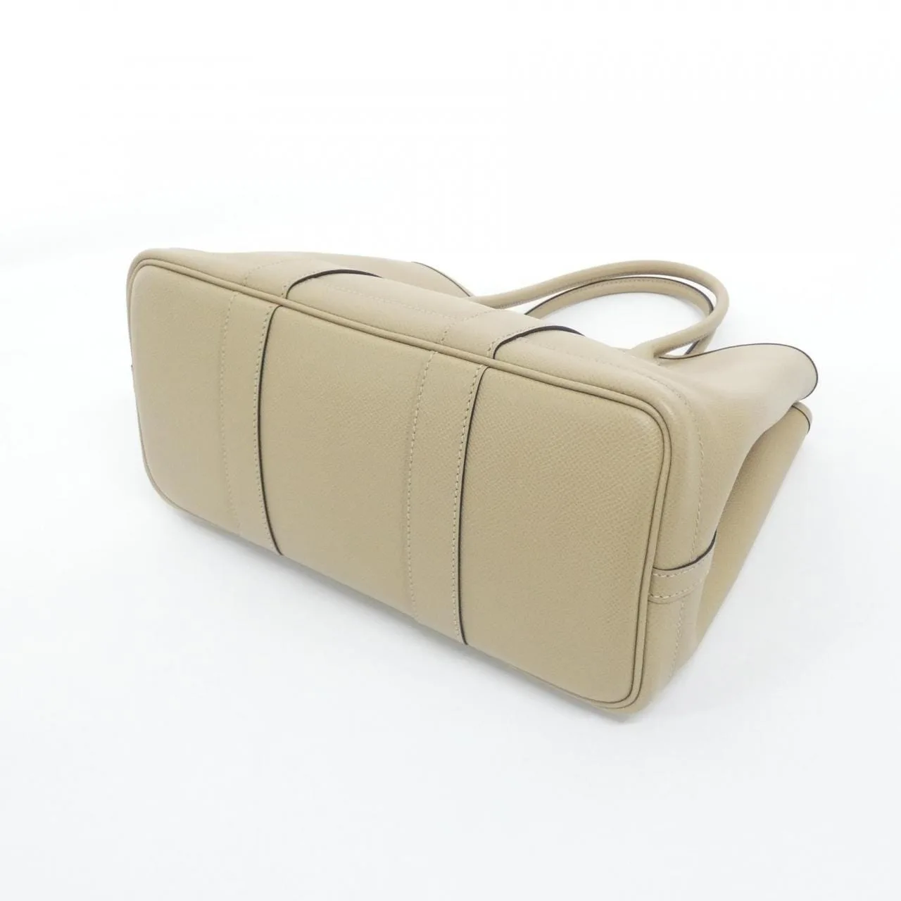 HERMES Garden Party 069574CK Tote Epsom Black Epsom Leather Rank A - Thumbnail 2