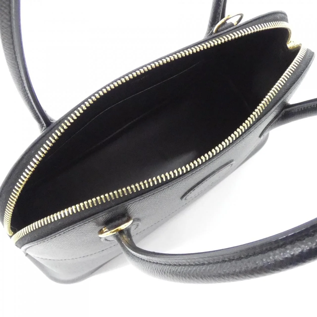 HERMES Bolide 049431CC Handbag Epsom Black Epsom Leather Rank A - Thumbnail 7