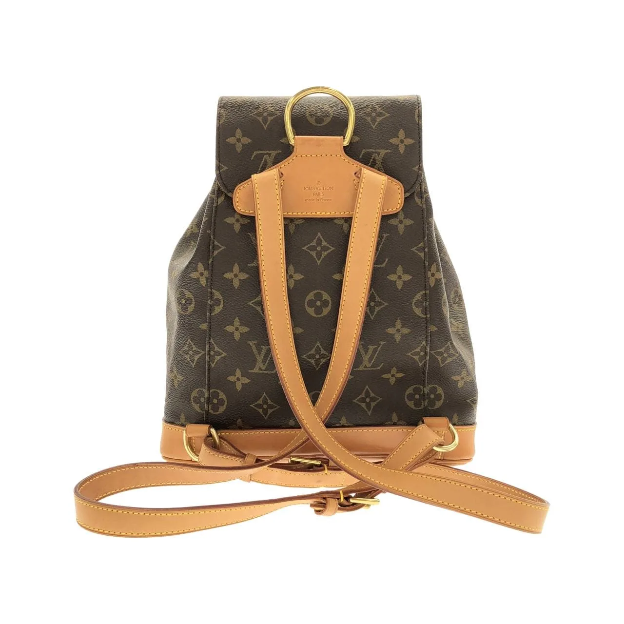 LOUIS VUITTON Montsouris M51136 Backpack Monogram Black Monogram Rank A - Thumbnail 2