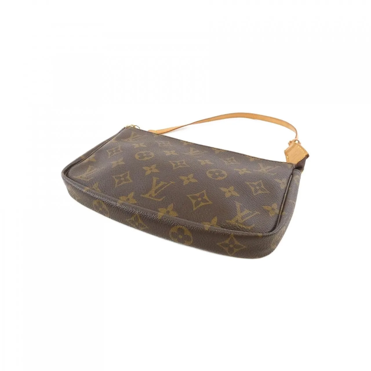 LOUIS VUITTON Pochette M51980 Pochette Monogram Black Monogram Rank B - Thumbnail 3