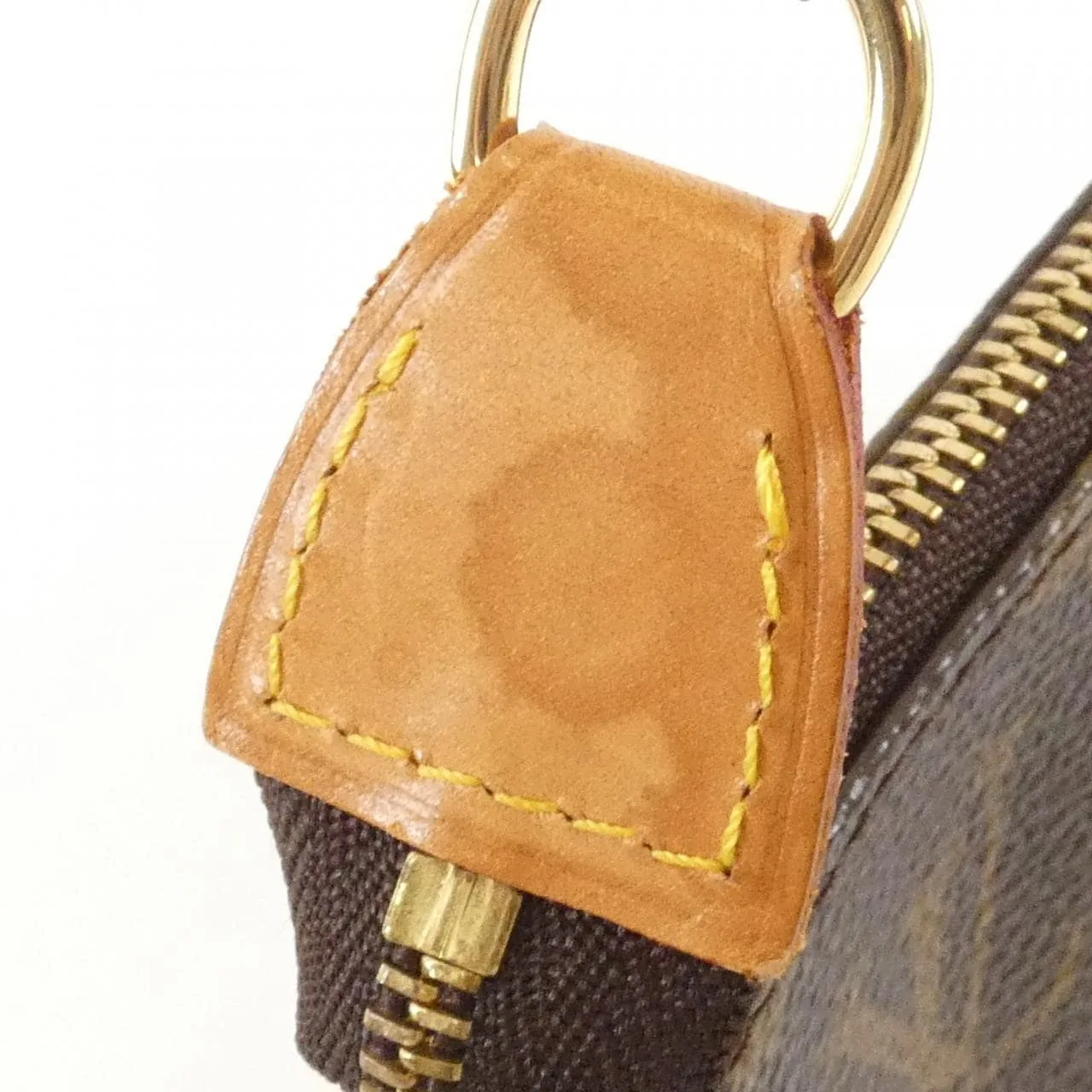 LOUIS VUITTON Pochette M51980 Pochette Monogram Black Monogram Rank B - Thumbnail 6