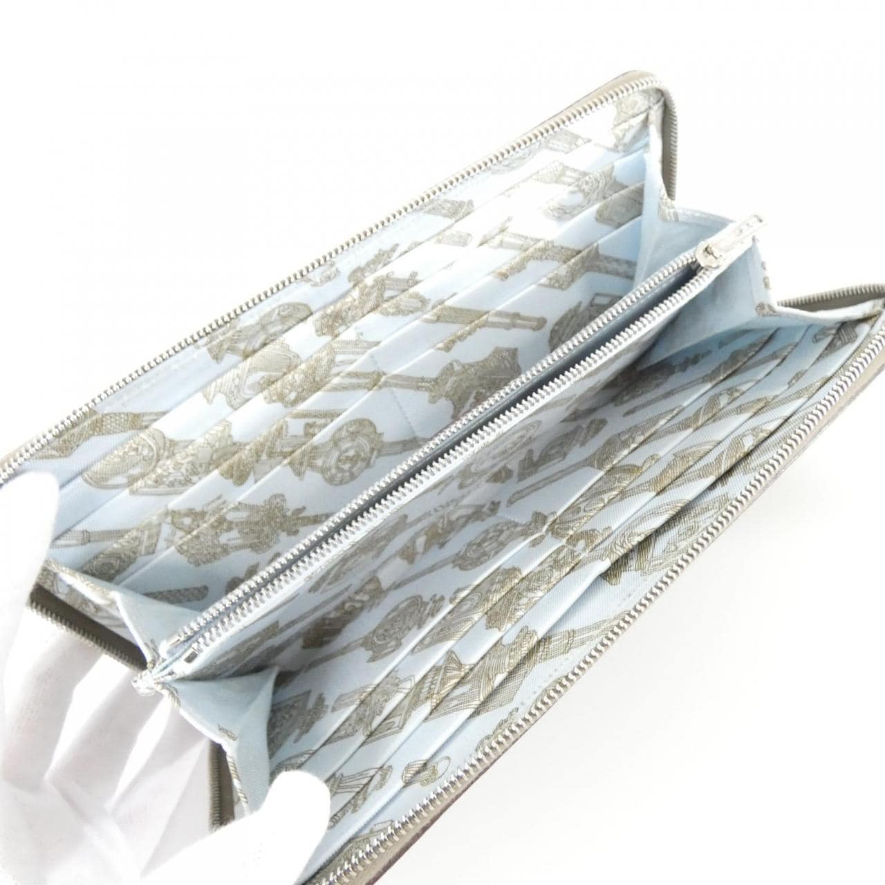 HERMES 086366CK Wallet 5