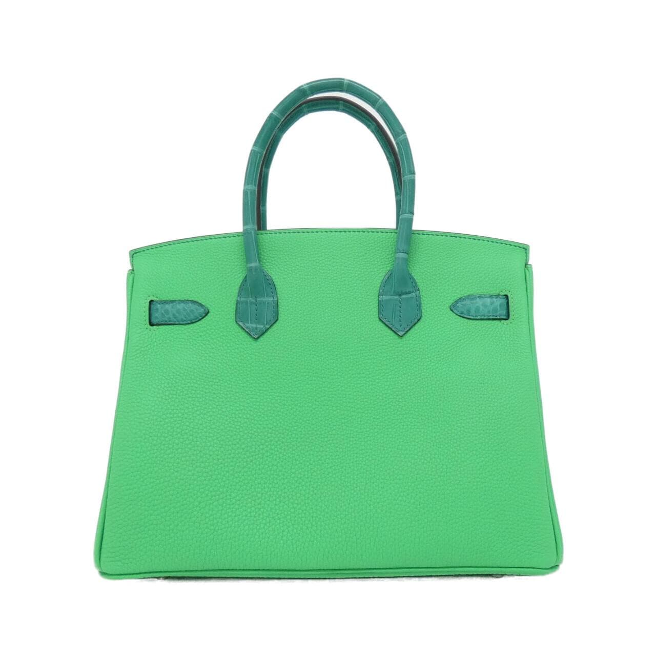 HERMES HERMÈS Birkin Bag Togo Black Togo Leather Rank A - Thumbnail 2