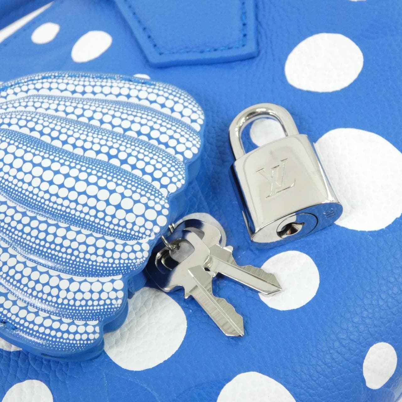 LOUIS VUITTON Speedy M46425 Shoulder Bag Monogram 藍色 Monogram 中古品A - 縮圖 5