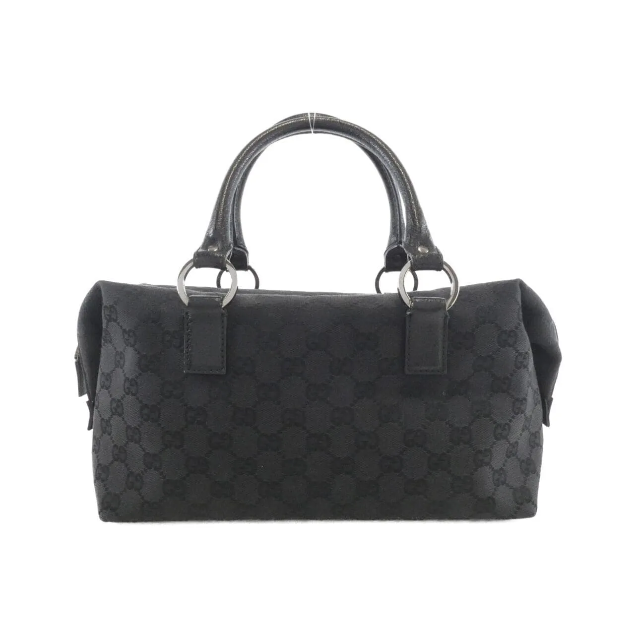 GUCCI 113009 Handbag Canvas Black
