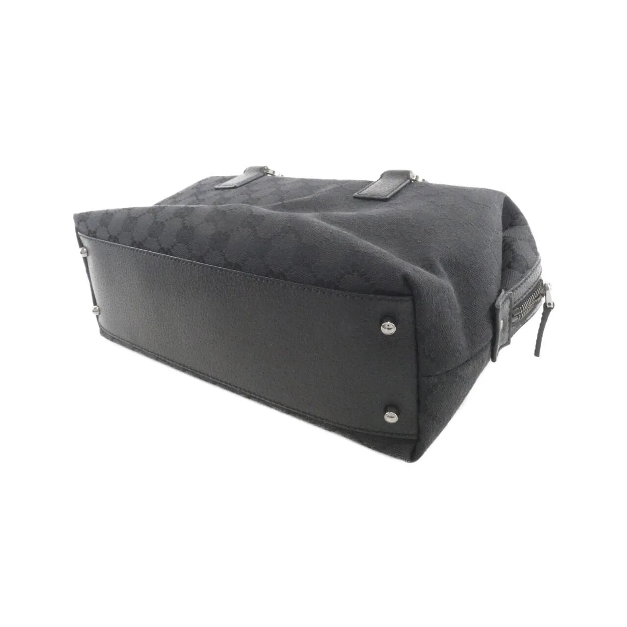 GUCCI 113009 Handbag Canvas Black Canvas Rank A - Thumbnail 2