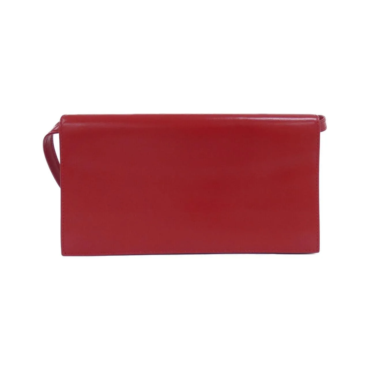 LOEWE Wallet Leather Red Leather Rank A - Thumbnail 2