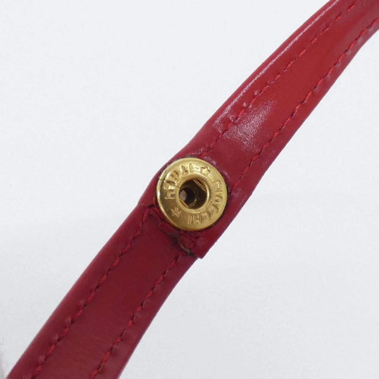 LOEWE Wallet Leather Red Leather Rank A - Thumbnail 8