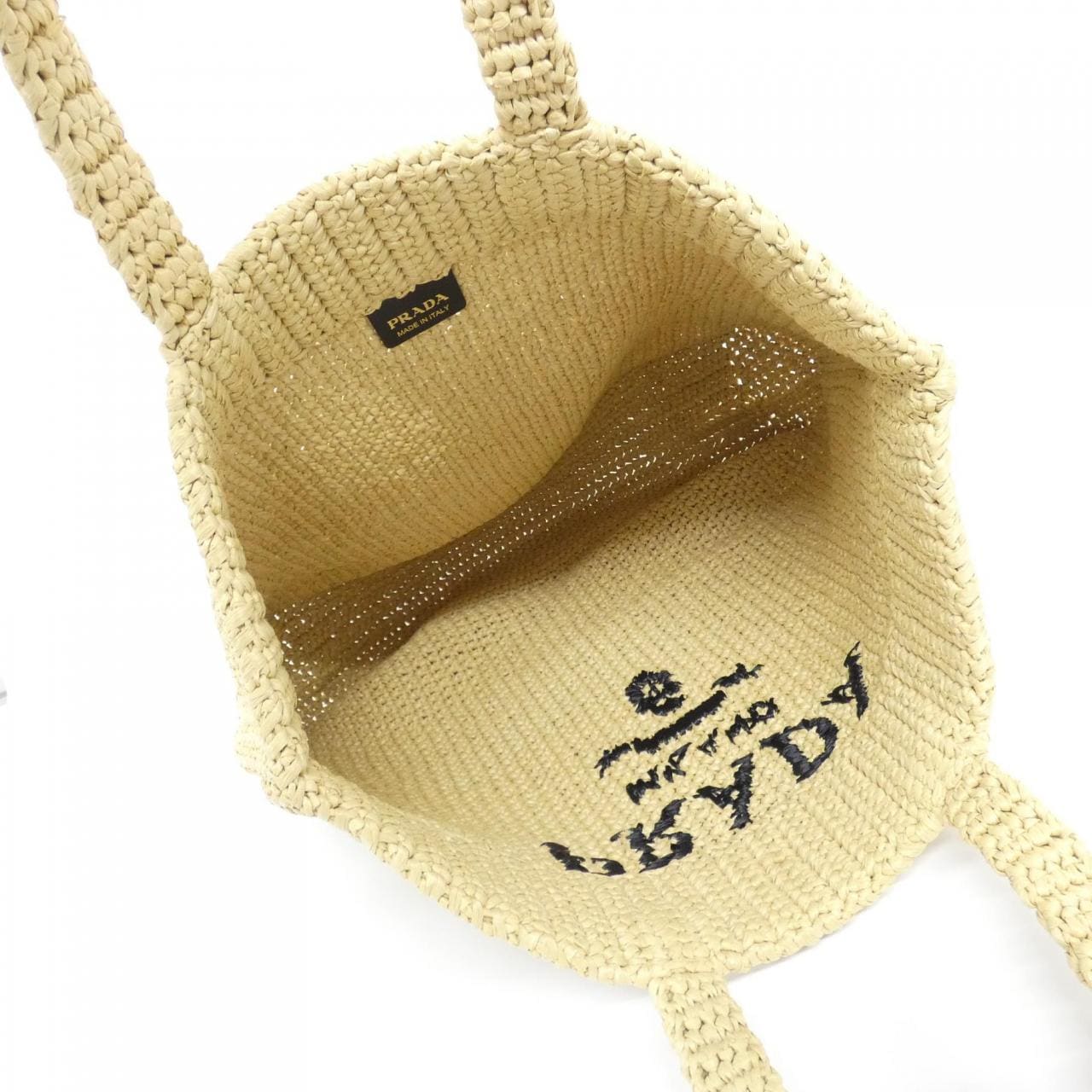 PRADA 1BG392 Bag Black Rank A - Thumbnail 6