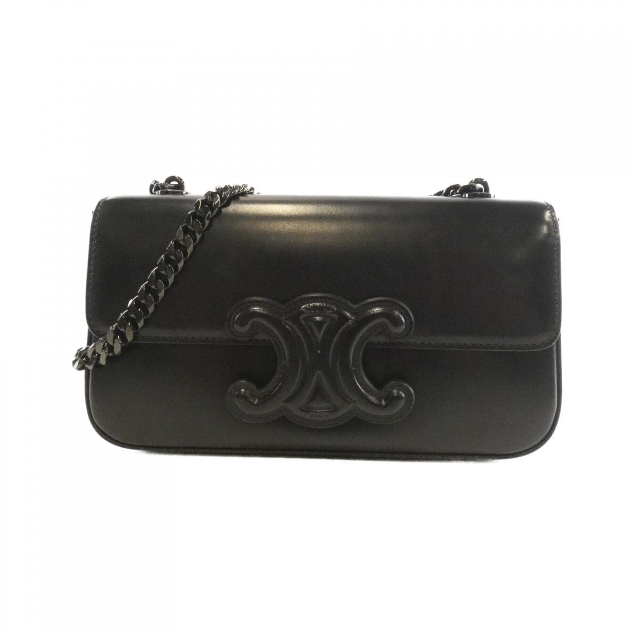 CELINE 199243 Bag Leather Black