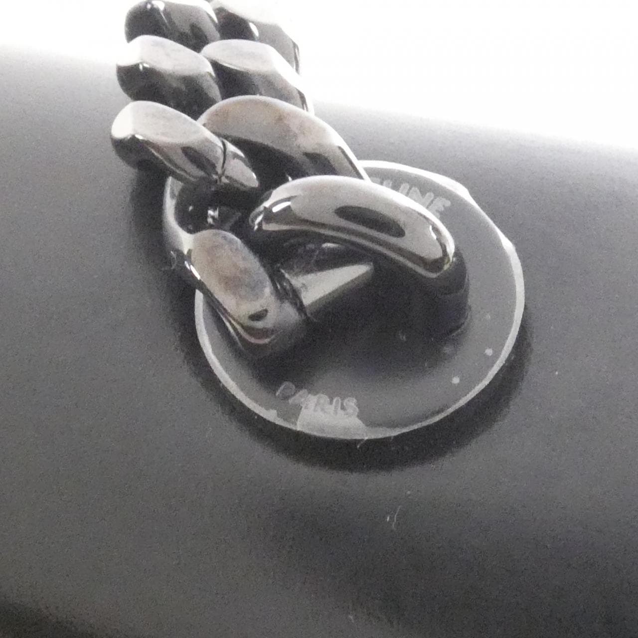 CELINE 199243 Bag Leather Black Leather Rank B - Thumbnail 6