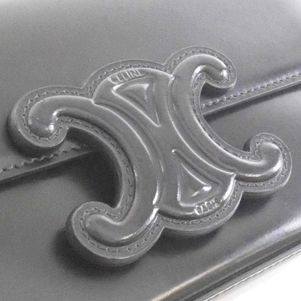 CELINE 199243 Bag Leather Black Leather Rank B - Thumbnail 7