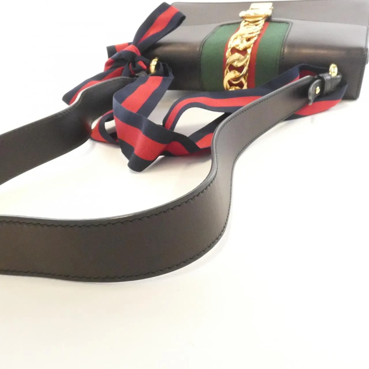 GUCCI Dionysus 421882 Shoulder Leather 黑色 皮革 中古品B - 縮圖 5