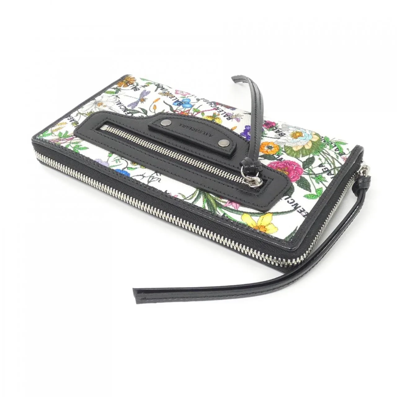 GUCCI 681710 UPSAN Wallet Canvas 黑色 帆布 中古品A - 縮圖 3