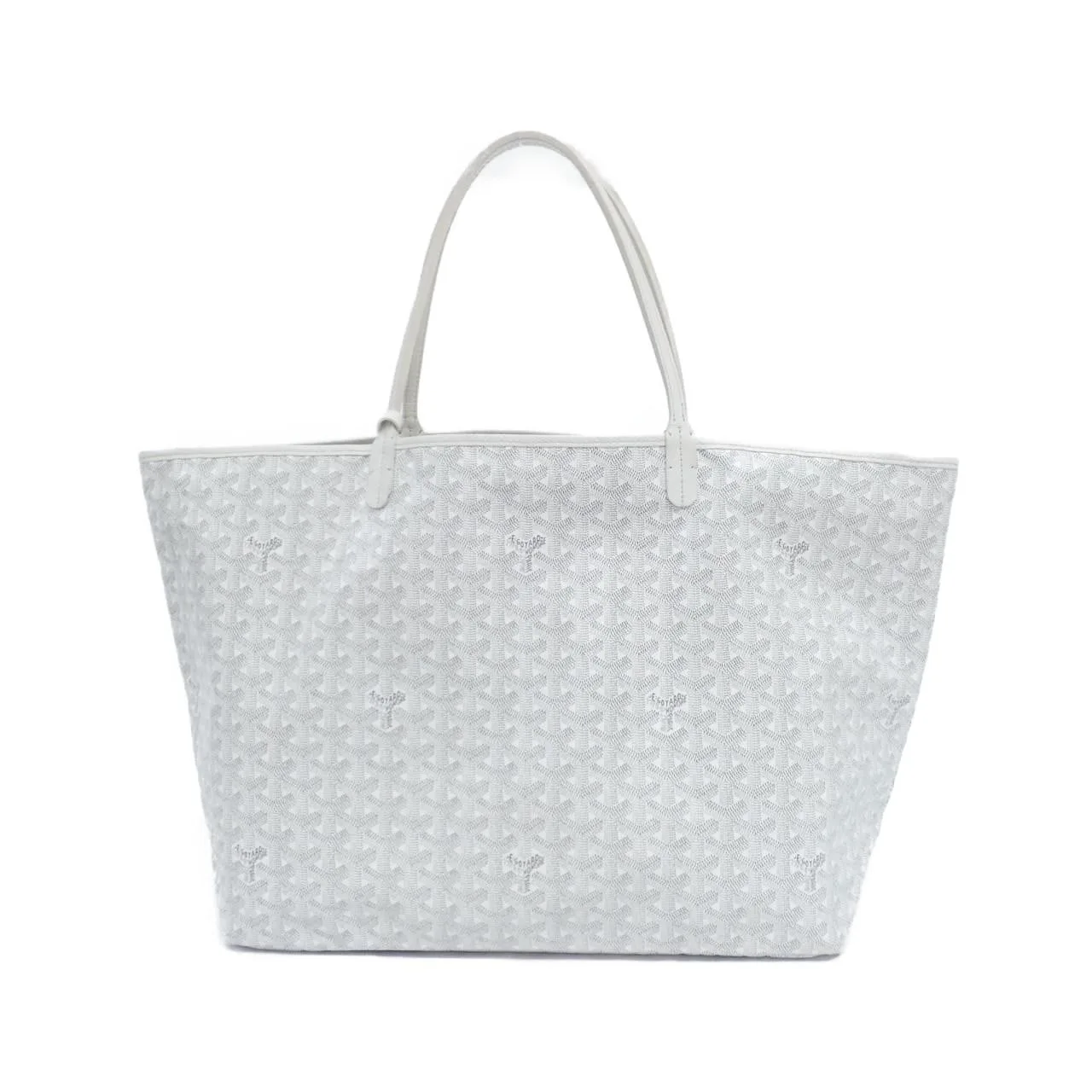 GOYARD Saint Louis AMA LOUIS GM Tote Canvas White