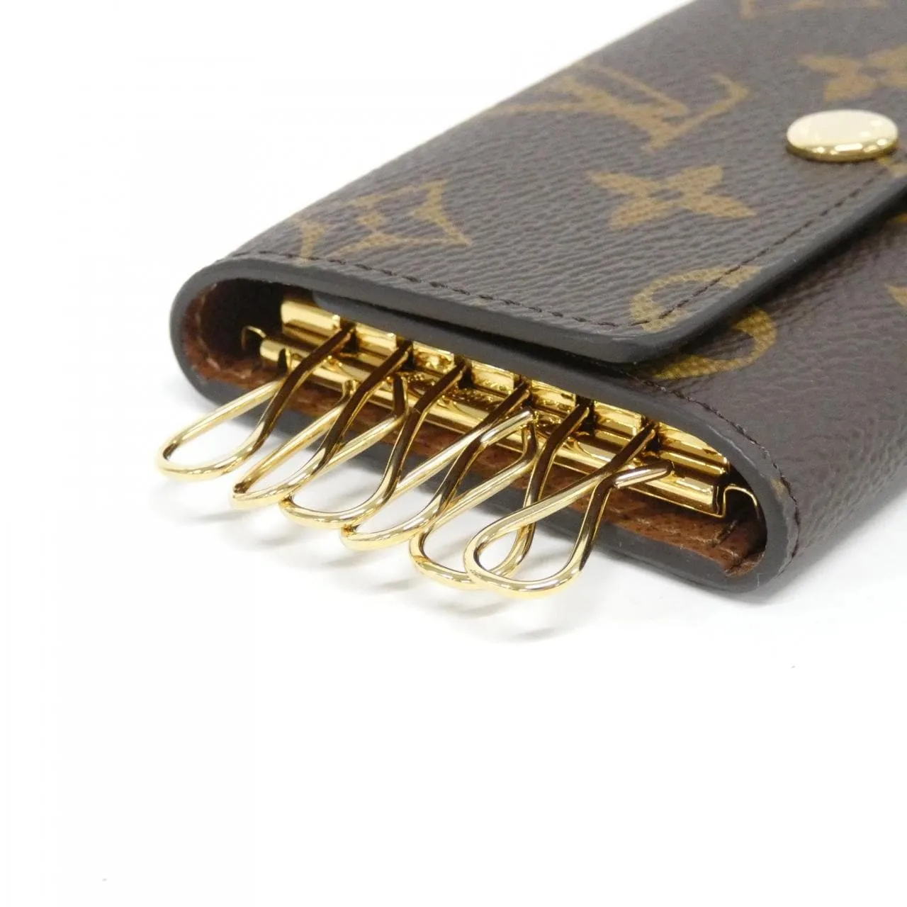 LOUIS VUITTON M62630 Key Case Monogram Black Monogram Rank A - Thumbnail 2