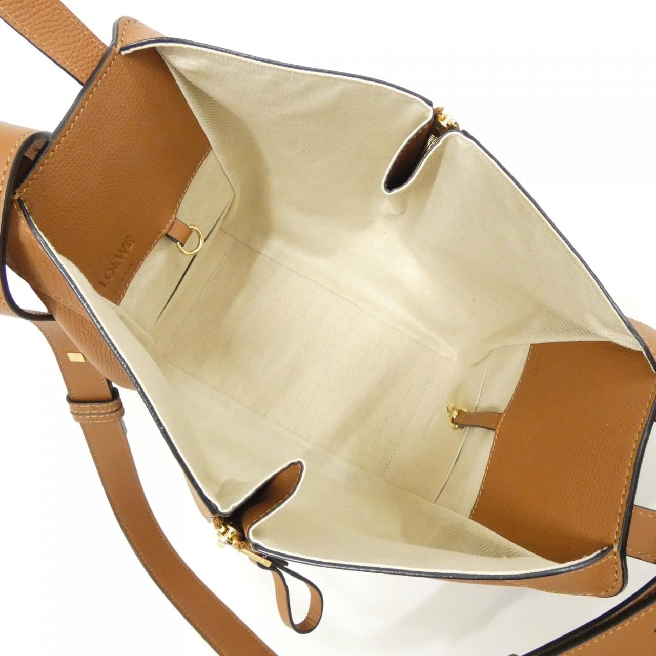 LOEWE Hammock A538S35X18 Shoulder Bag Black - Thumbnail 8