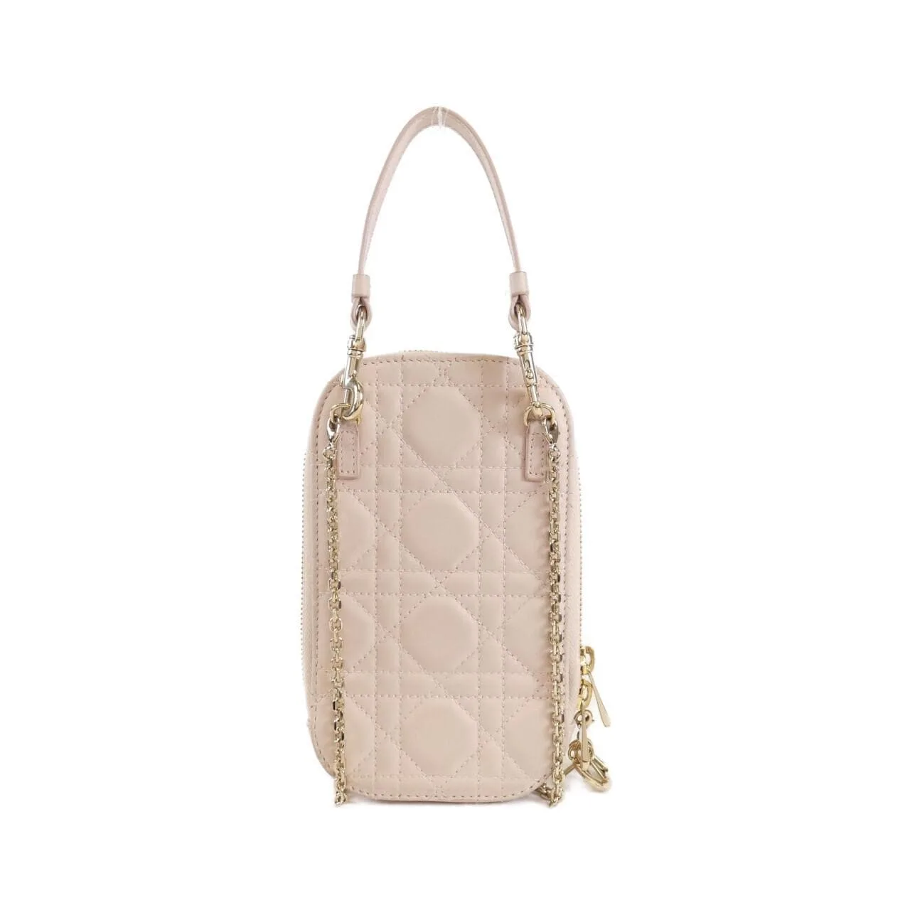 DIOR Lady Dior S0872ONMJ Wallet Lambskin Black Lambskin Rank B - Thumbnail 2