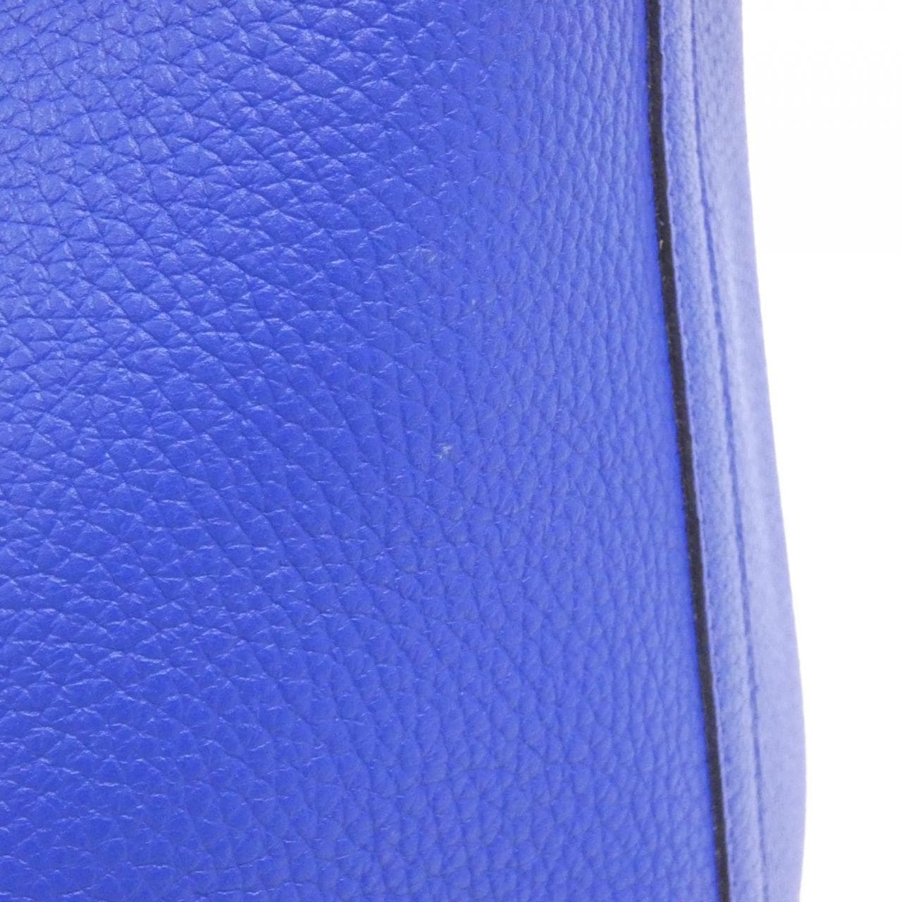 HERMES HERMÈS Picotin 060991CC Bag Clemence Blue Clemence Leather - Thumbnail 4