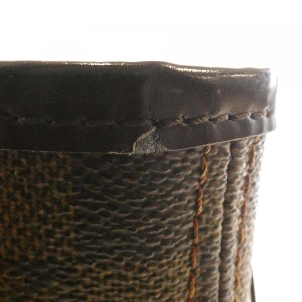 LOUIS VUITTON Neverfull N51109 Tote Damier 黑色 Damier 中古品A - 縮圖 5